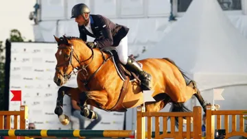 Julien Épaillard et Cristallo A LM, vainqueurs hier à Knokke.