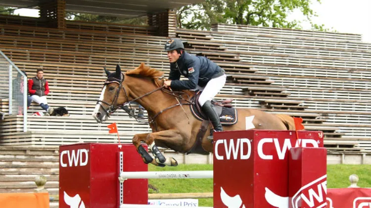 Raphaël Goehrs et Calvaros Konzert, vainqueur du Grand Prix CUP Pro ce matin ! © PSV Morel 