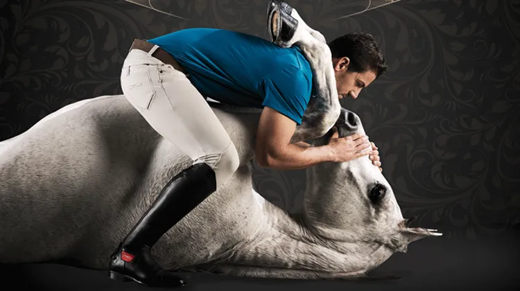 Grand Prix Classic accueille une nouvelle fois le dresseur Santi Serra. Il présentera son nouveau spectacle. Photo DR