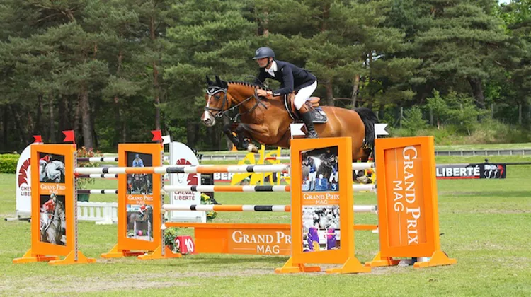 Nicolas Delmotte et Darmani Van't Heike se sont imposés dans le Grand Prix du CSI 2* du Grand Prix Classic. Photo PSV Morel