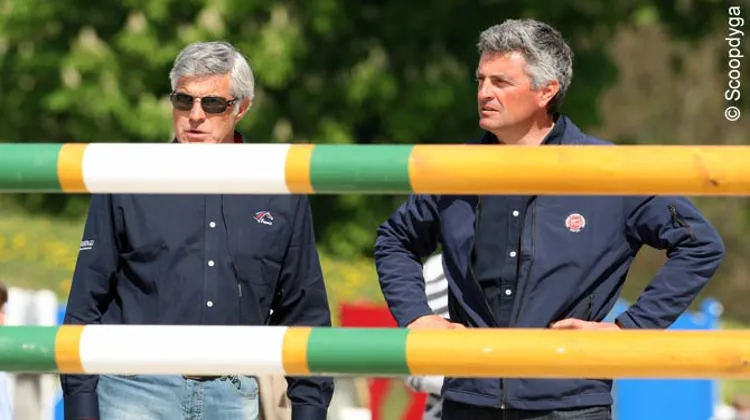 Olivier Bost (à droite), en compagnie de Thierry Pomel.
