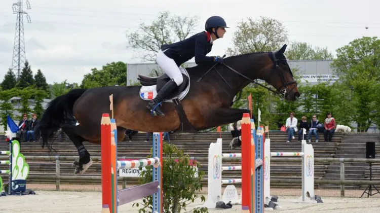 Camille Condé-Ferreira et Pirole de la Chârtre se sont offert le Grand Prix Juniors. Photo Pixel Events