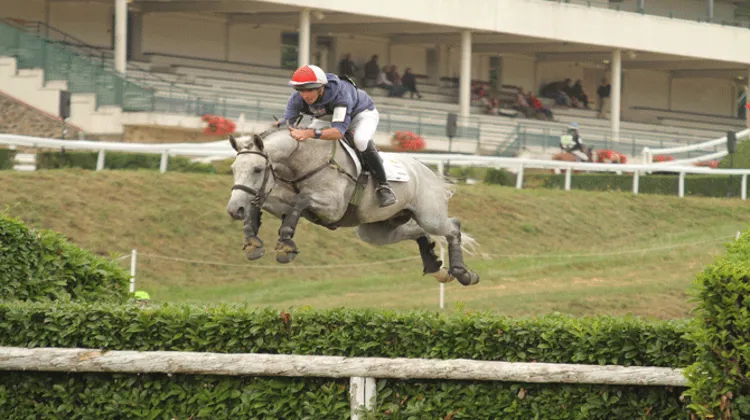 Thomas Carlile et Ténareze, vainqueurs du championnat et du critérium cinq ans l'année dernière. Photo Pauline Chevallier