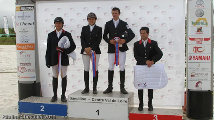 Le podium de Sandillon (Ph. Pauline Chevalier)