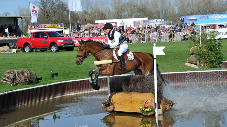 Michael Jung est toujours en tête du classement après la journée de cross d'aujourd'hui. Crédit Kit Houghton/FEI
