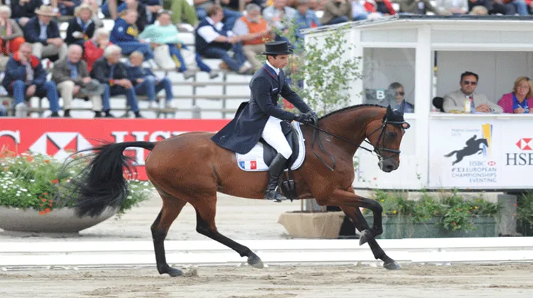 Astier Nicolas et son Piaf de B'Neville pointent à la sixième place à l'issue de la première journée de dressage.