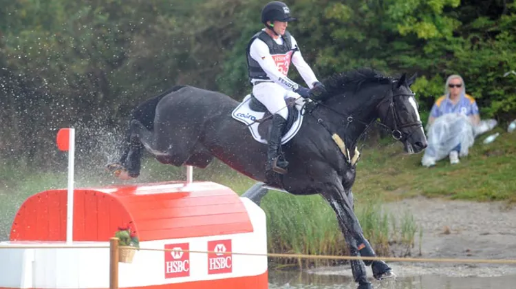 Mickael Jung associé à Halunke tentera ce week-end de remporter la dernière étape de la Coupe des nations avec l'Allemagne. © scoopdyga