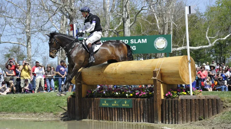 William Fox-Pitt a pris la tête du CCI 4* de LExington à l'issue du cross avec Bay My Hero. Photo ROLEX/Kit Houghton