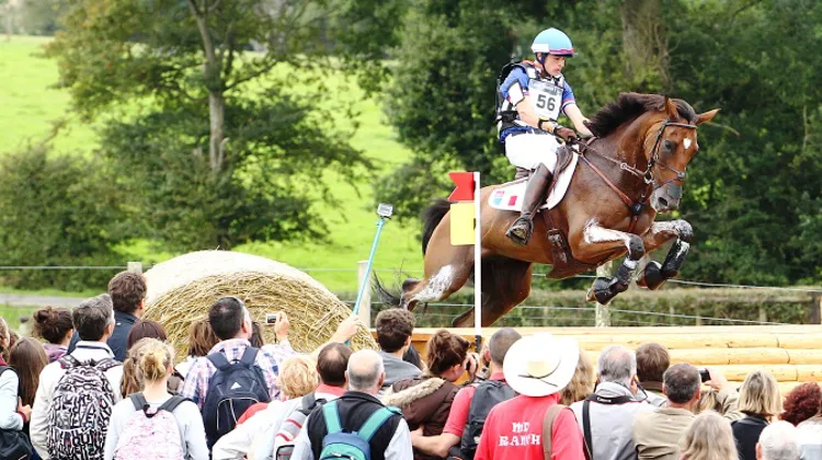 Auteurs d'un excellent cross au Haras du Pin avec Qalao des Mers, Maxime Livio intègre le gotha du complet. Photo Scoopdyga