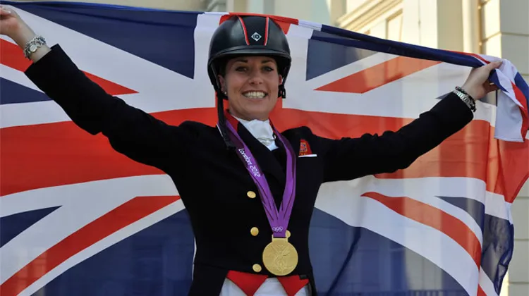 Charlotte Dujardin première mondiale. Photo crédit Fei