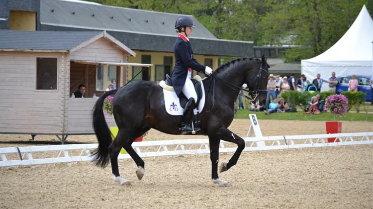Charlotte Dujardin et Uthopia, un couple que l'on pourrait revoir en compétition - Crédit Elodie Muller