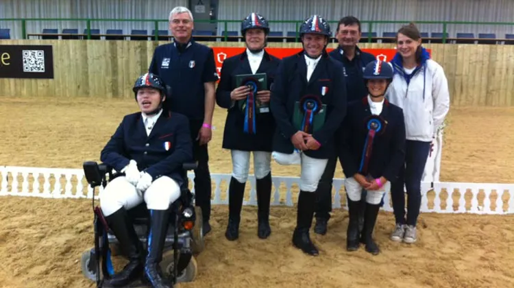 La délégation française a obtenu une belle médaille d'argent au CDEPI 3* de Hartpury, étape de la Coupe des nations.
