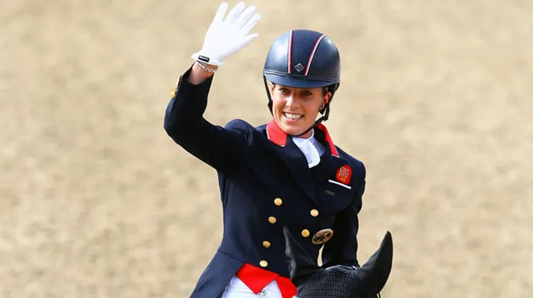 Charlotte Dujardin reprend ses quartiers au premier rang du classement mondial, après son titre de championne d'Europe à Herning (photo Scoopdyga)