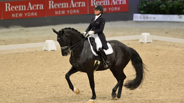 Danielle Heijkoop a réussi à se qualifier pour la finale de la Coupe du monde de dressage grâce à sa deuxième place à 's-Hertogenbosch. Photo Dirk Caremans/FEI