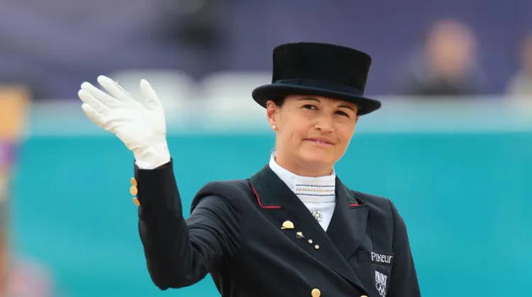 Jessica Michel et Riwera de Hus ont pris la troisième place dans le Grand Prix du CDI 3* de Deauville. Photo Élodie Muller