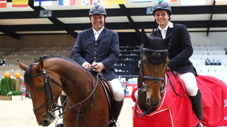 Robert et Hugo Breul à Lyon. (Ph. Scoopdyga)