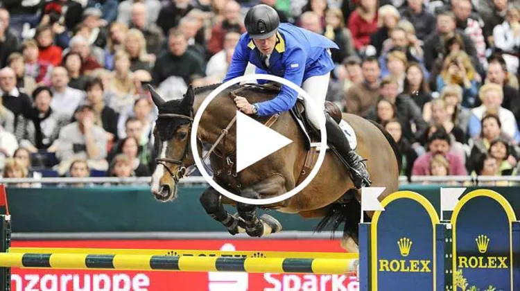 Taloubet Z et Christian Ahlmann à Leipzig (Ph. Karl-Heinz Frieler/FEI)