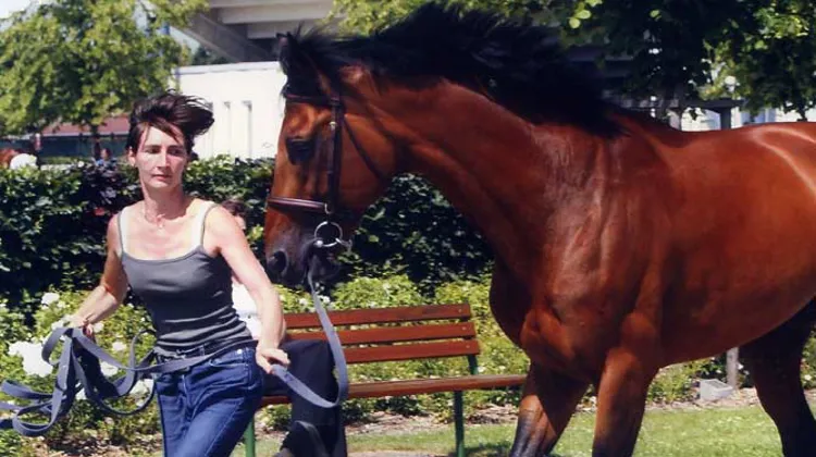 Thaloc M et sa groom Emilie (Ph. Collection privée).