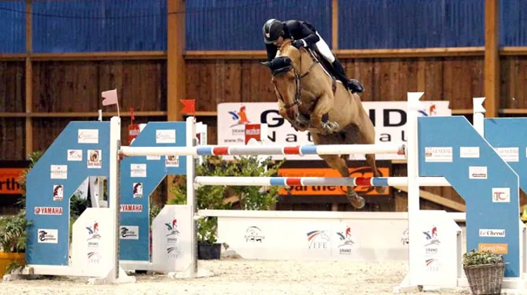 Deuxième du Grand Prix, Xavier Vacher offre la neuvième et dernière étape du Grand National à son écurie Aeroejet Corporate/Énergie Diag. Crédit PSV