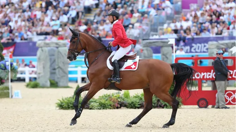 Pius Schwizer et Carlina aux Jeux olympiques © Scoopdyga