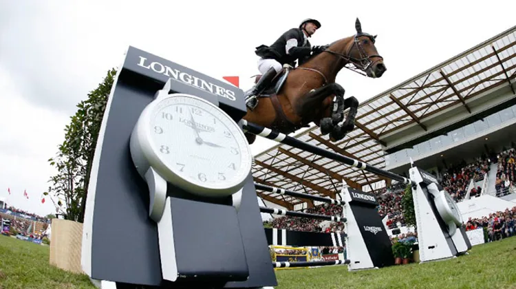 Patrice Delaveau et Orient Express ont survolé le Grand Prix de La Baule, cet après-midi. Photo PSV Morel