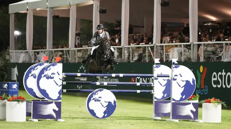 Les tenants du titre, Philipp Weishaupt et Leoville 2, seront de retour à Estoril cette année. Photo Stefano Grasso/Longines Global Champions Tour