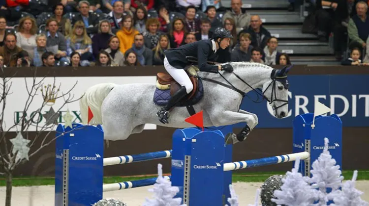 Martin Fuchs, qui détient le titre de champion d'Europe Jeune cavalier en individuel avec Principal 12, est bien parti pour réitérer sa performance ! © Scoopdyga