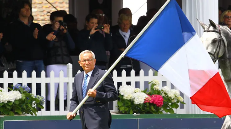 Philippe Guerdat, ici à La Baule, vivra ses premiers championnats d'Europe à la tête des Veste bleues, dans trois semaines à Herning. Photo Scoopdyga