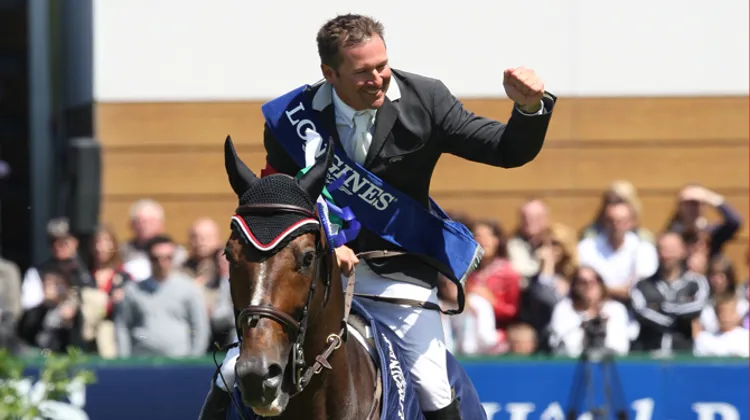 Ensemble, Éric Lamaze et Hickstead ont remporté le Grand Prix du Jumping de La Baule, six mois avant le drame... Photo Scoopdyga.
