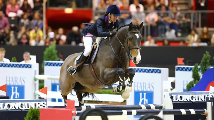 Luciana Diniz, ici à Lyon avec Lennox, tentera le doublé à Bâle. Photo Scoopdyga