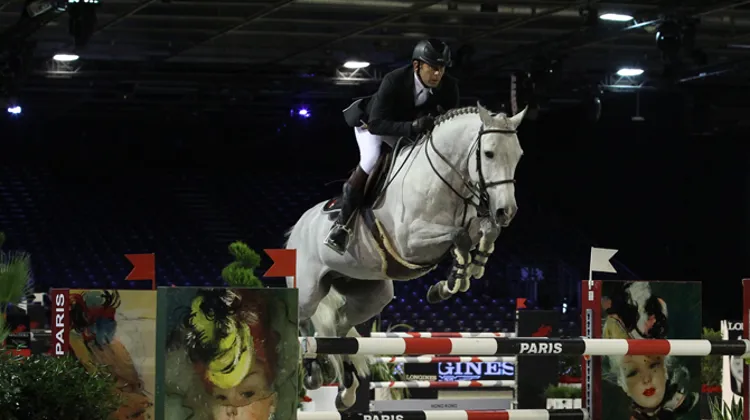 À l'image des Paris Gucci Masters, dont il a disputé le Grand Prix avec Rahotep de Toscane, Philippe Rozier doit sa place dans les CSI 5* aux invitations qu'il reçoit des organisateurs ou de ses propriétaires. Photo Sporfot   