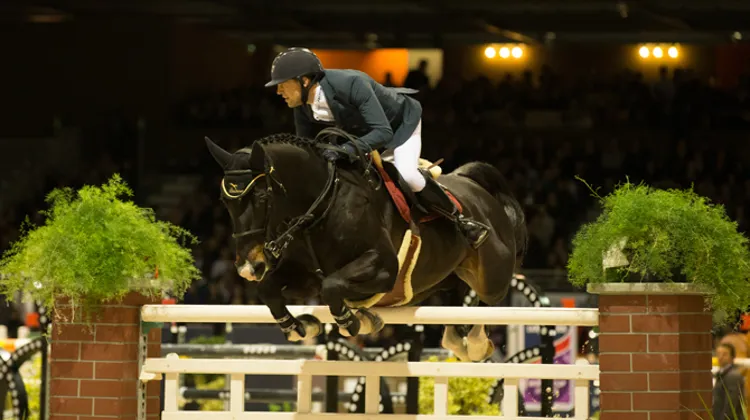 Dix-neuvième de la Ligue d?Europe de l'Ouest de la Coupe du monde, Simon Delestre ira défendre sa place en finale à Göteborg. Photo Thomas Condom