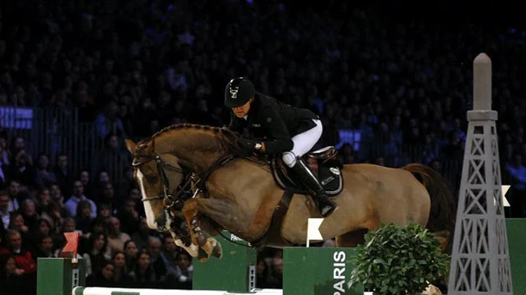 Simon Delestre emmènera Napoly du Ry à Lyon. Il sera épaulé par Valentino Velvet. Photo DR