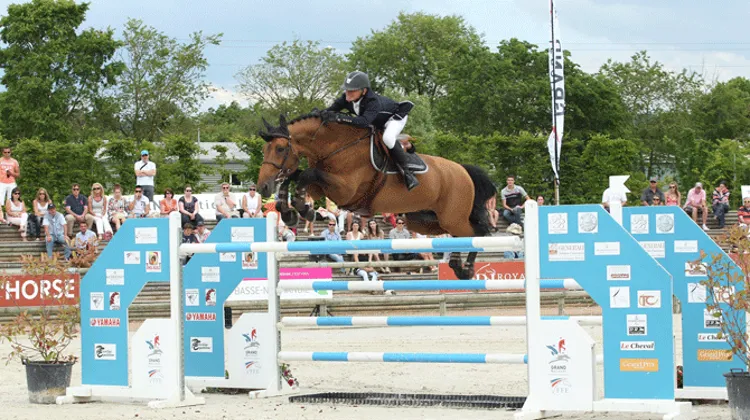 Gilbert Doerr et Quito de Kerglenn, deuxièmes lors de l'étape deauvillaise il y a quelques semaines, tenteront de remporter la victoire ce week-end. Photo PSV Morel