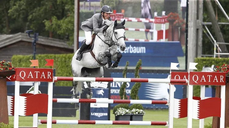 Fort de ses récentes performances, Ludger Beerbaum devient numéro deux mondial et se rapproche de la tête du classement. Photo Stefano Grasso