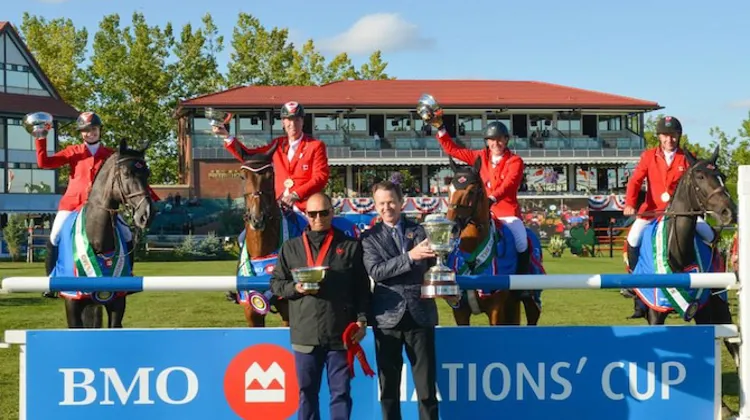 Les Canadiens se sont imposés à domicile devant les États-Unis et la Belgique. Photo Spruce Meadows.