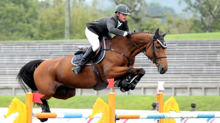 Grégory Cottard et Pepyt' des Elfs ne pourront pas défendre leur titre sur le terrain de Fontainebleau. Photo Scoopdyga
