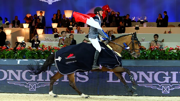 Vainqueur cet hiver du Speed Challenge des Hong Kong Masters avec Quismy des Vaux, Kevin Staut devrait, cette fois, tenter sa chance avec Oh d'Éole. Photo Scoopdyga