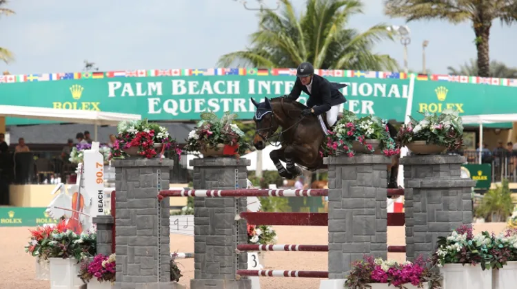 McLain Ward et HH Carlos Z se sont imposés avec brio dans le Grand Prix du CSI 5* de Wellington, et qui plus est devant leur public. Photo Sportfot