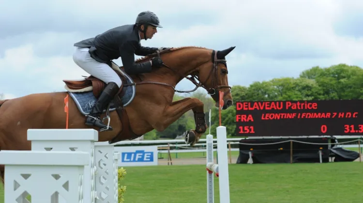 Patrice Delaveau et Léontine Ledimar Z au CSI 2* de Chantilly, il y a quelques semaines. Photo Sportfot