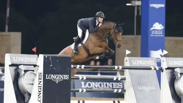 Scott Brash tentera de conserver son titre ce week-end à Doha. Photo Stefano Grasso/LGCT
