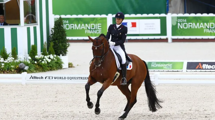 Jessica Michel et Riwera de Hus ont concouru pour la dernière fois à Caen. Photo Scoopdyga