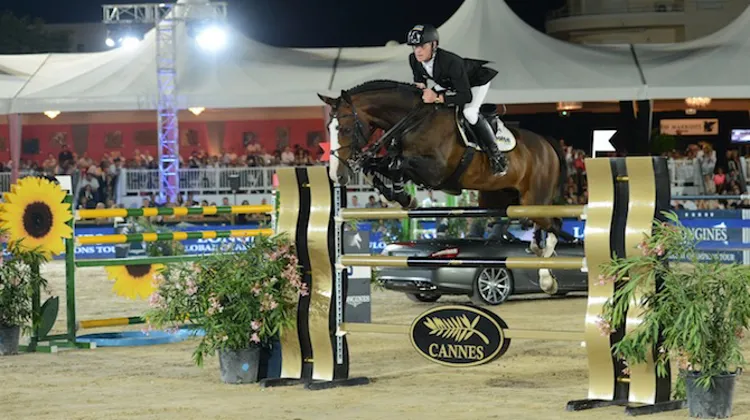 Marcus Ehning a joué un récital sans fausse note, ce soir à Cannes. Photo Pixels Events/Jumping de Cannes