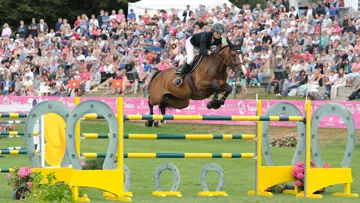 Depuis quelques semaines, Nice Stephanie semble avoir franchi un palier, devenant une véritable jument de Grand Prix. Photo DK-Prod