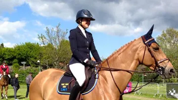 Pour son premier CSIO chez les Seniors, Charlotte Mordasini a signé la meilleure performance suédois dans la Coupe des nations et le Grand Prix. Photo Collection privée
