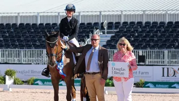 Morgan Barbançon et Habana Libre A à la remise des prix