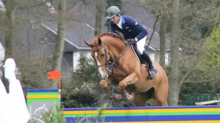 L'année dernière, Julien Épaillard et Qarat de la Loge s'étaient emparés du Grand Prix CSI 3* de Hardelot. Photo Samouraï Communication