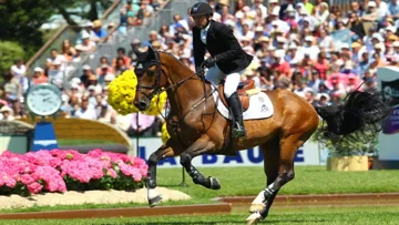 Eric Lamaze a tout demandé à Powerplay dans un barrage magique. Photo Scoopdyga