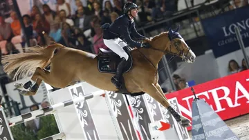 Sur Aristo Z, Ben Maher a continué à faire résonner le God Save the Queen au coeur du Stade des Hespérides de Cannes.