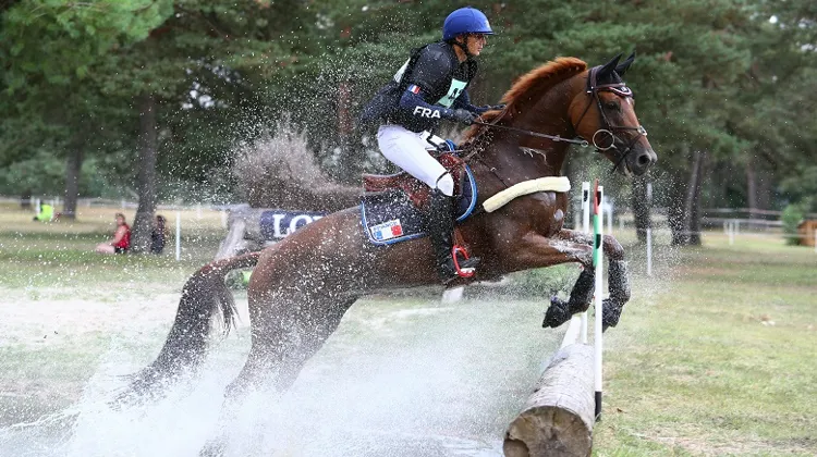 Romain Sans, pour l'heure sixième en individuel du championnat.